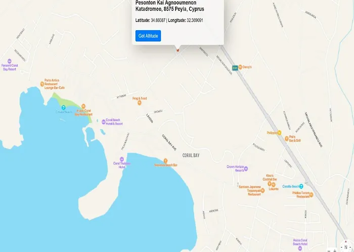 Ocean Stones 1km From Main Coral Bay * Peyia