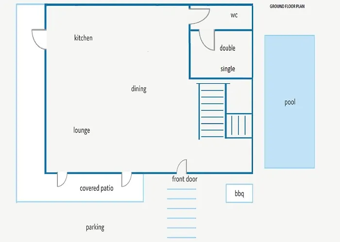 Ocean Stones 1km From Main Coral Bay Vila Pegeia